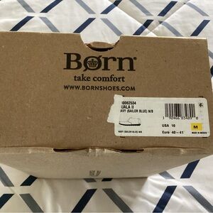 Born Sailor Blue Footwear